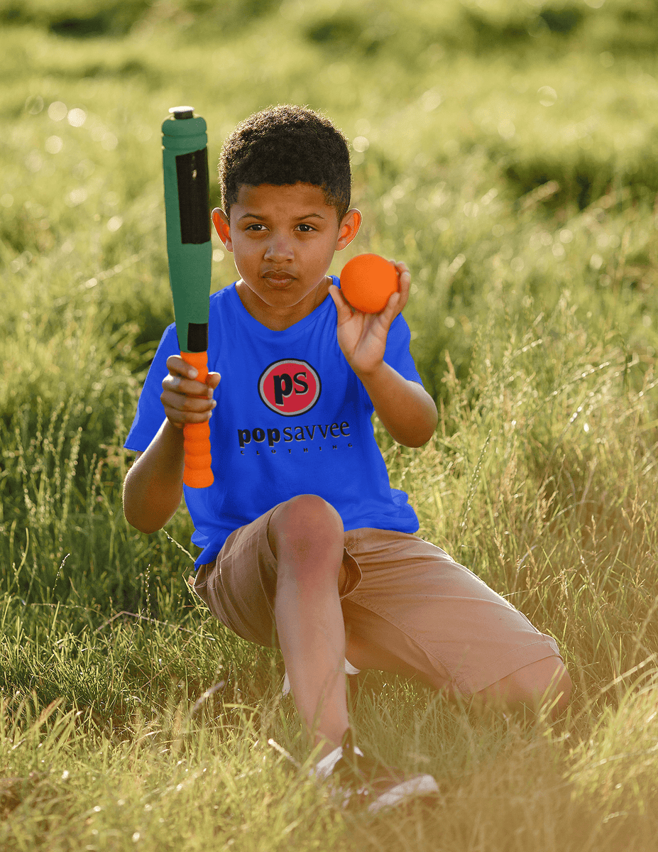 Boys Short Sleeve Baseball Graphic Tee